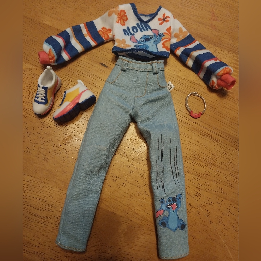 Stitch Barbie Outfit